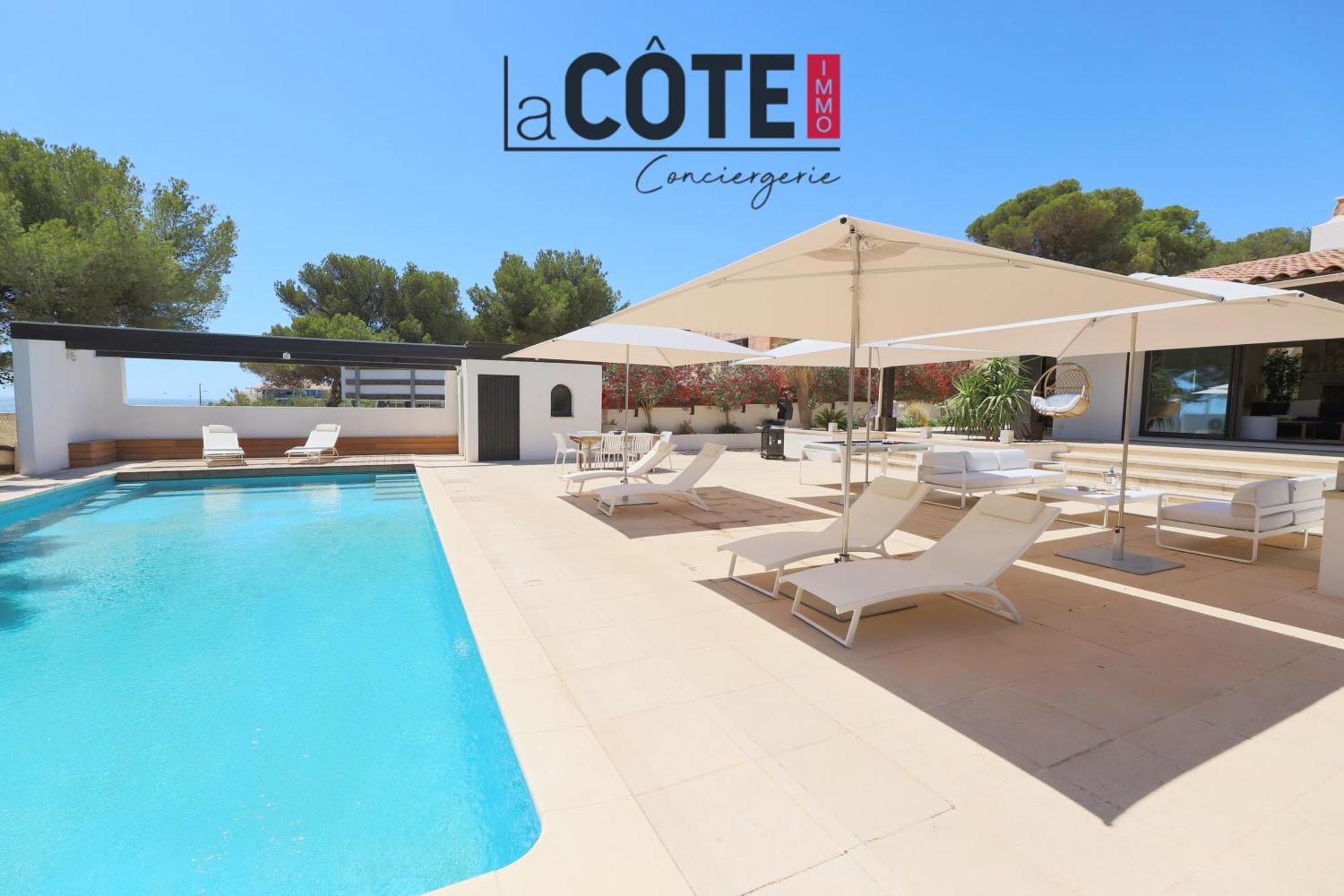 Villa La Corniche Sausset-les-Pins Bagian luar foto