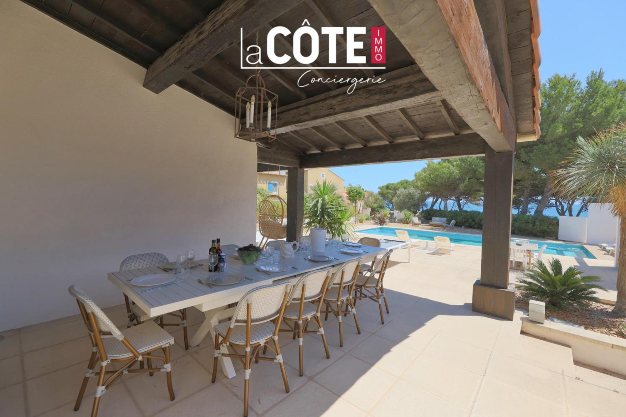 Villa La Corniche Sausset-les-Pins Bagian luar foto
